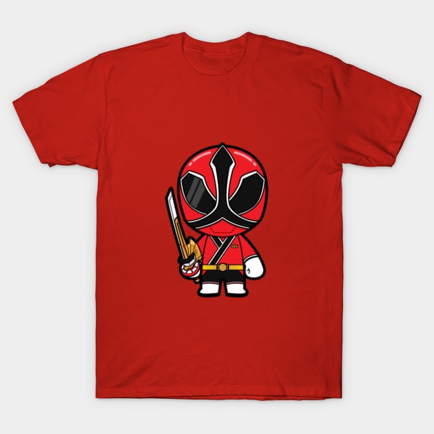 Red power ranger shirt new arrivals